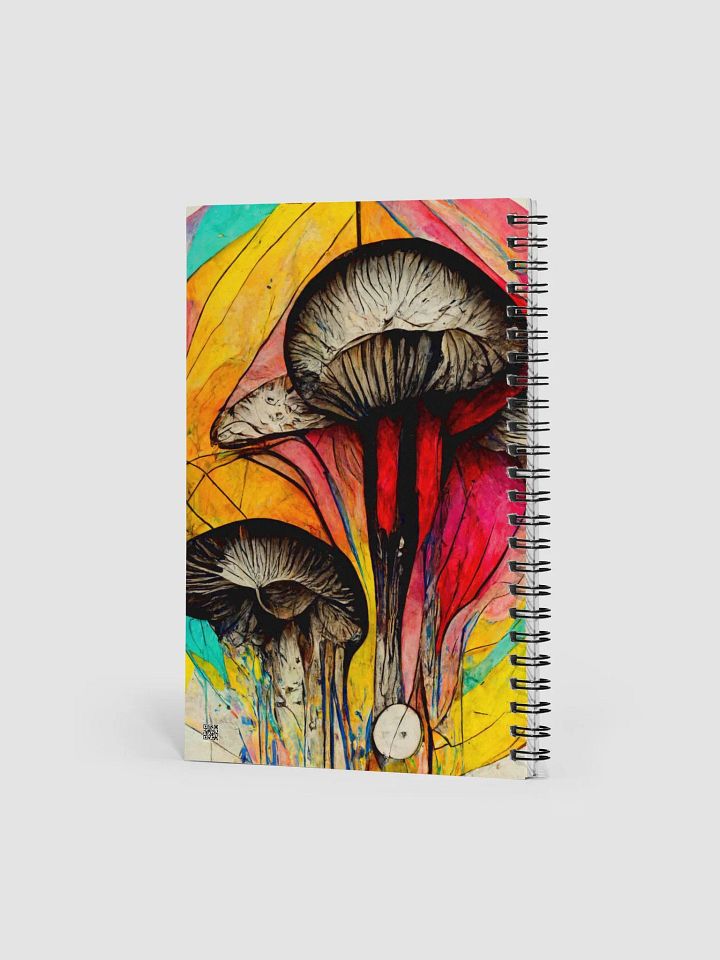 Psychedelic Mushroom Dreams Spiral Notebook product image (2)