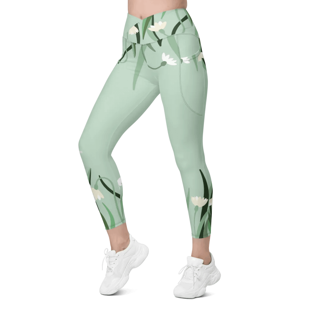 Mizulemon w/ Front Pocket - Green Lily product image (5)