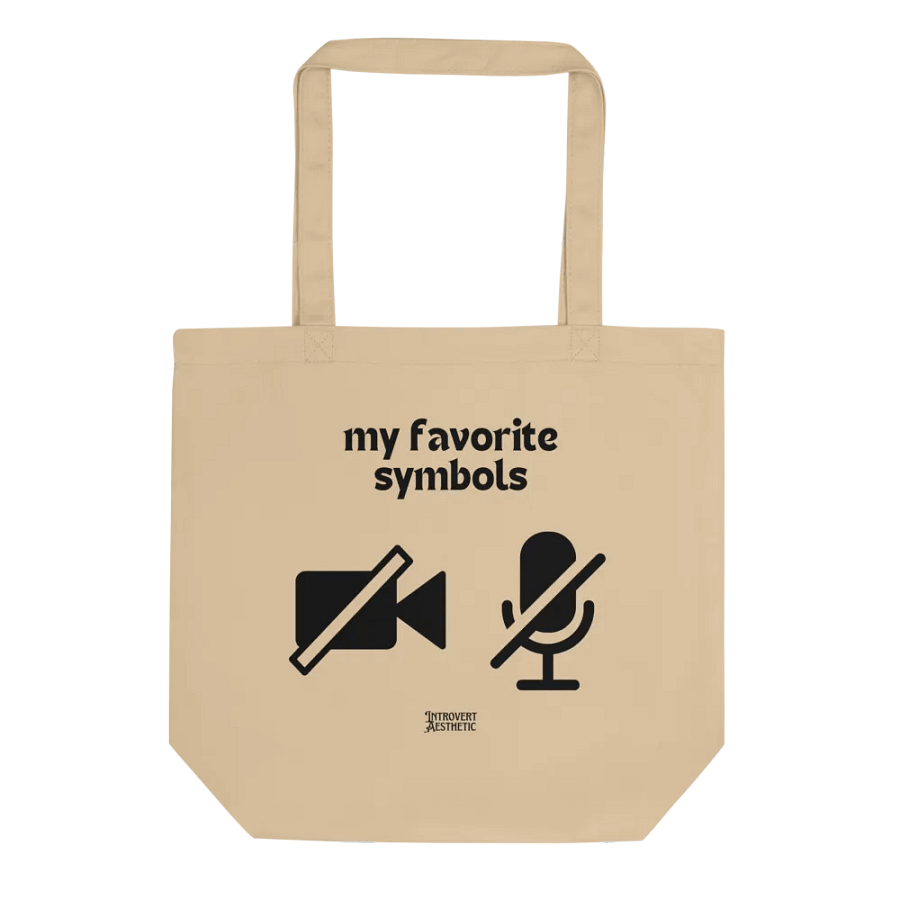 Symbols of an Introvert Tote Bag product image (1)