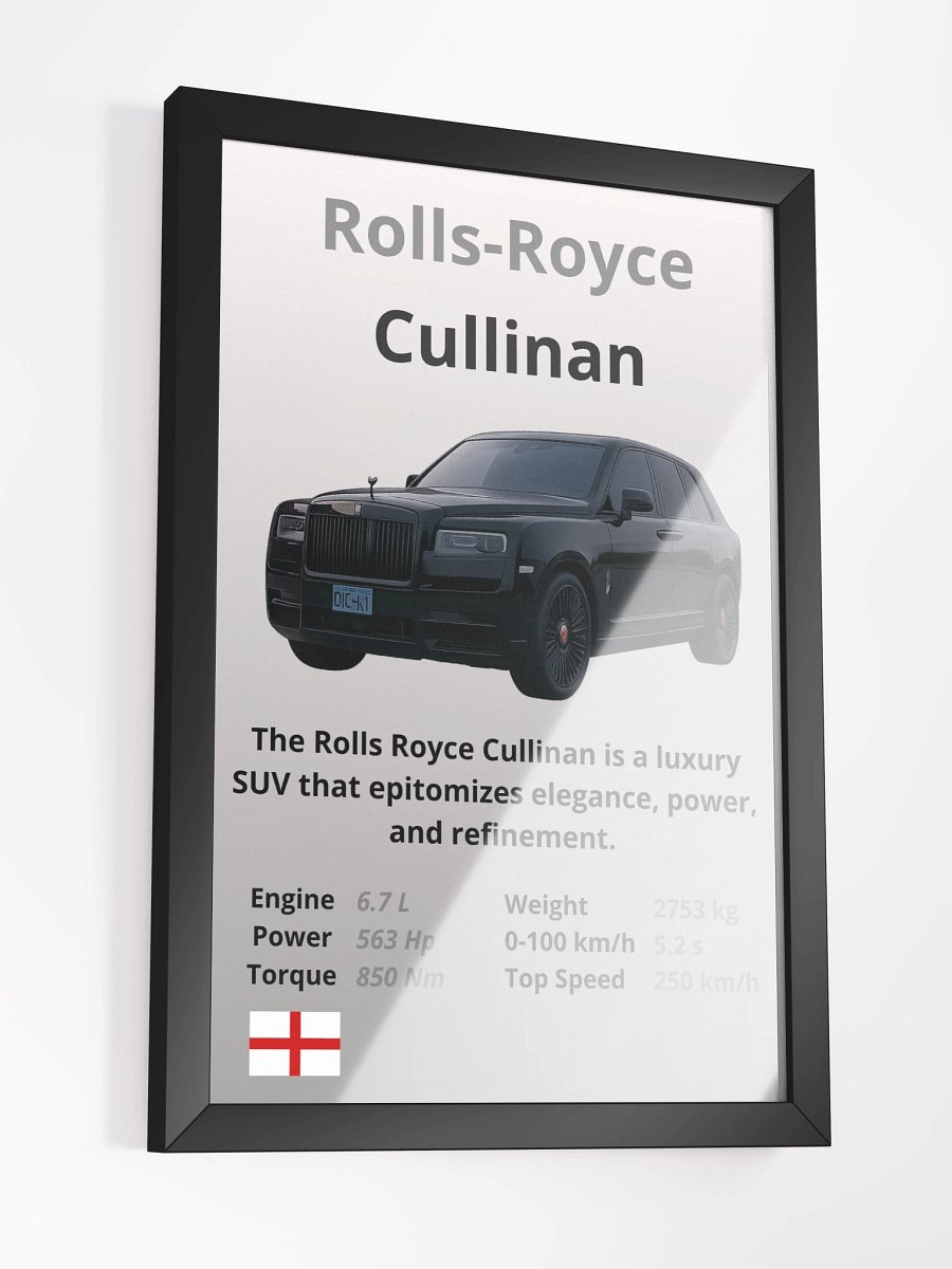 Rolls-Royce Cullinan Wall Poster product image (3)