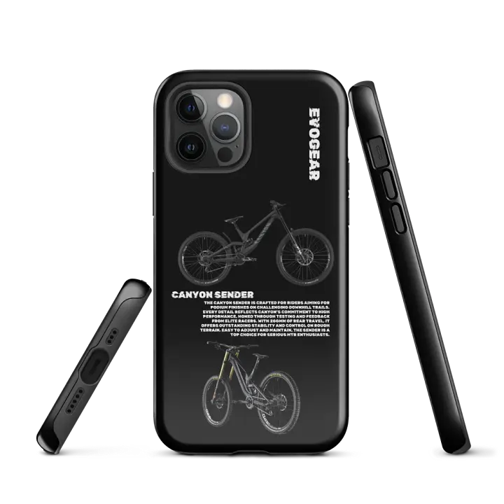 Black Sender iPhone Case product image (1)