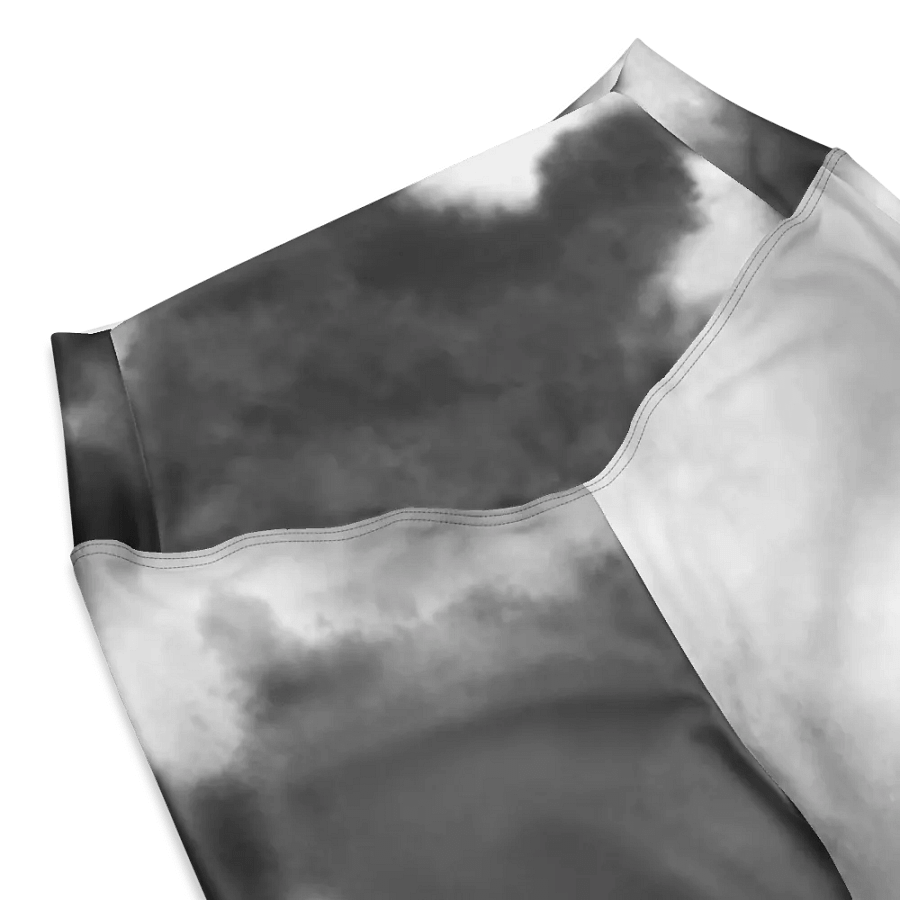 YesYes B/W Flare Leggings product image (9)