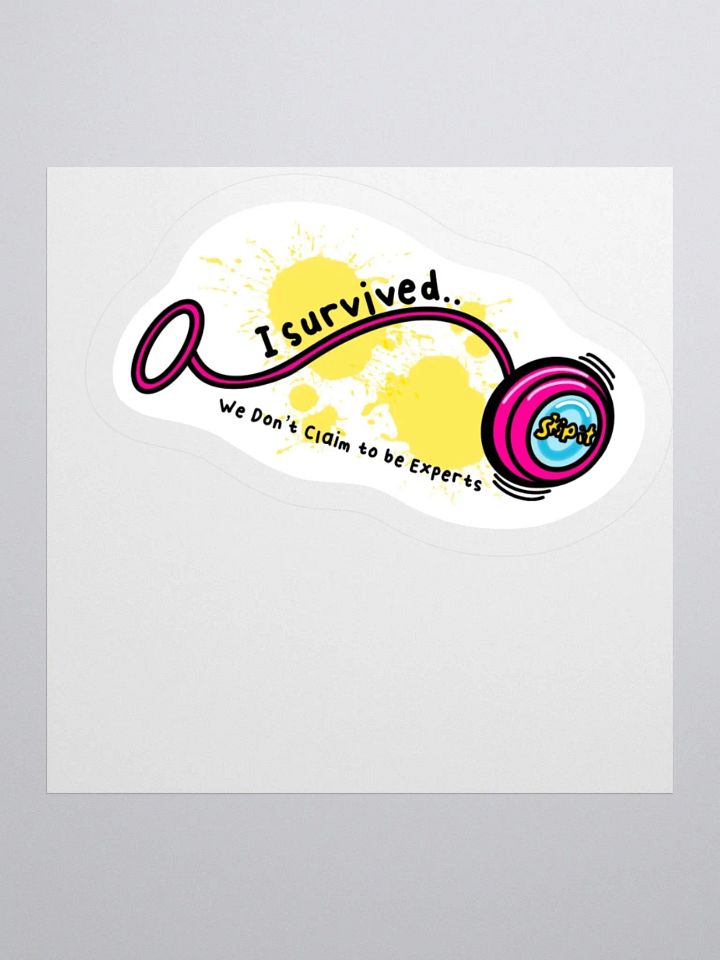 The Ankle Breaker Survivor Kiss Cut Sticker product image (2)
