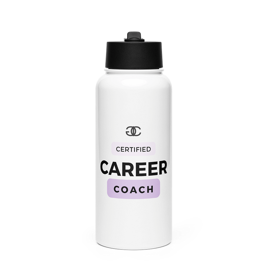Certified CAREER Coach Water Bottle product image (1)