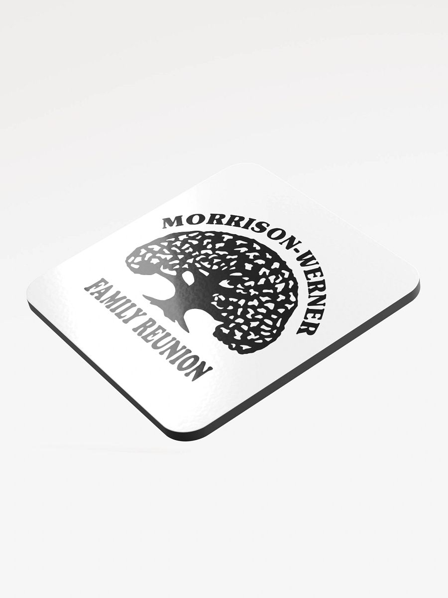 "Morrison-Werner Tree" Drink Coaster (White) product image (4)
