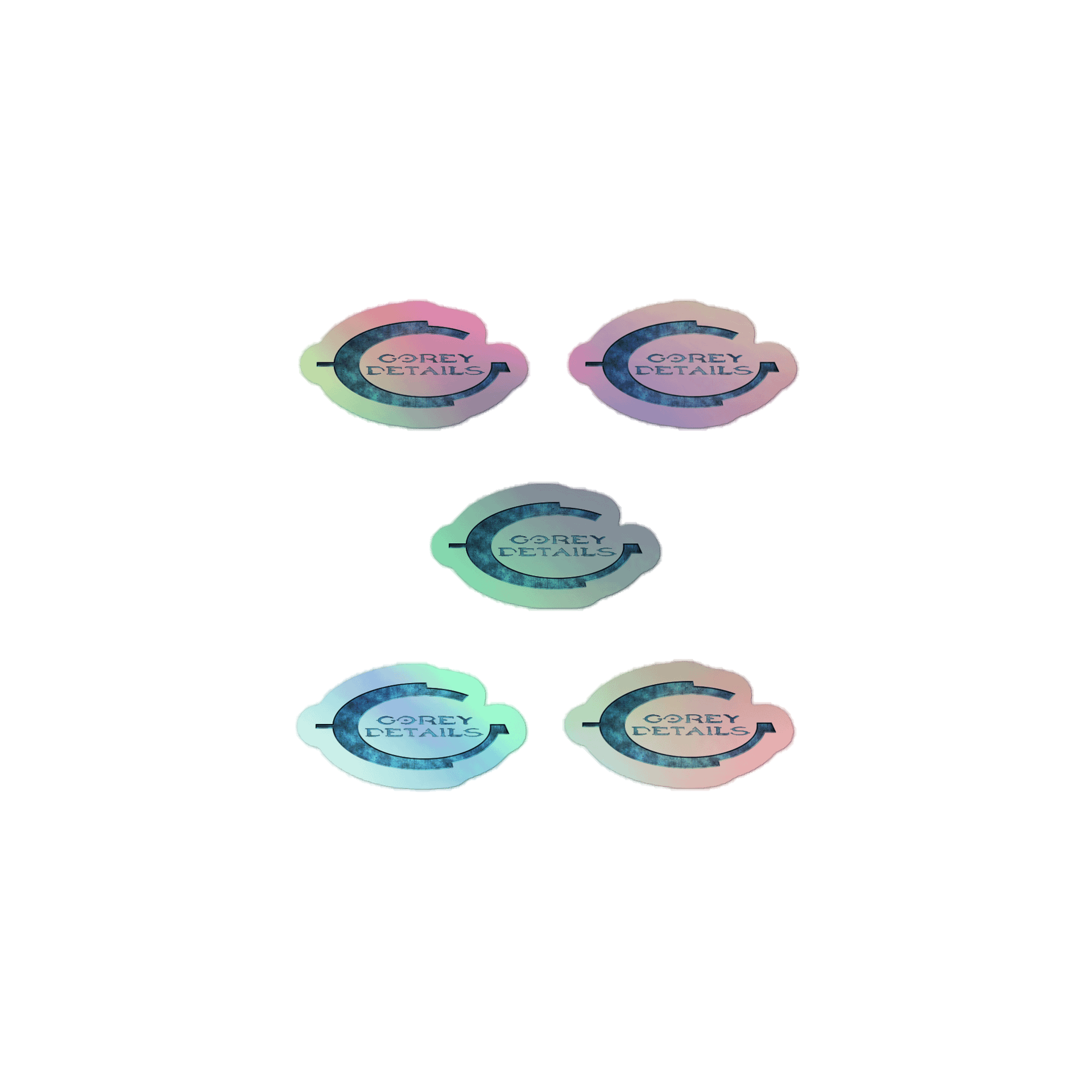 Ring World - Kiss-Cut Holographic Sticker Sheet product image (1)