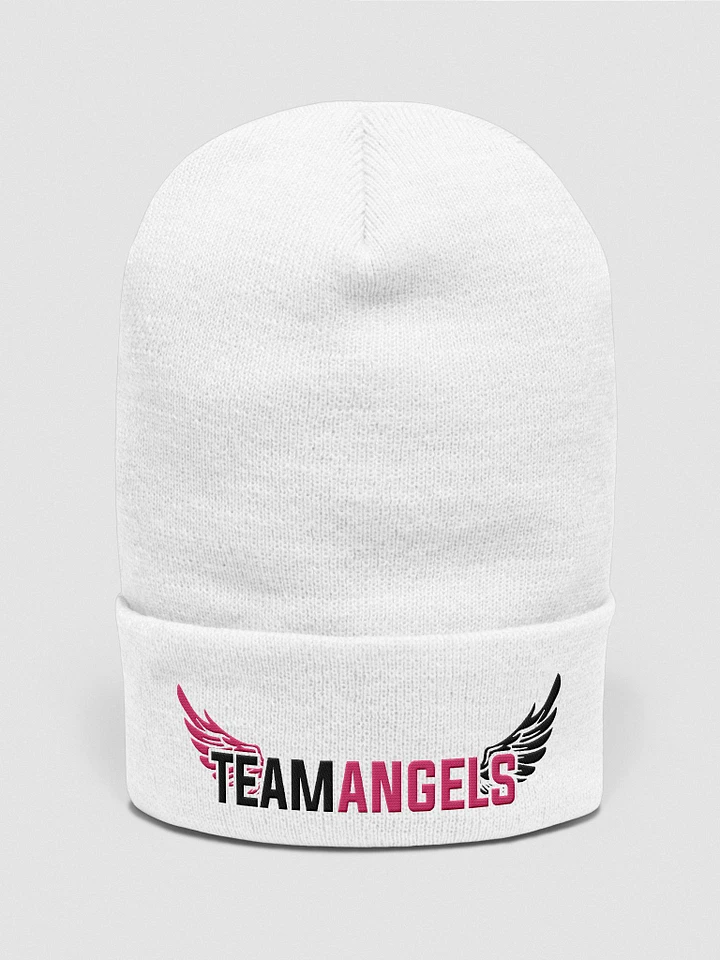 Black & Pink Team Angel Beanie product image (2)