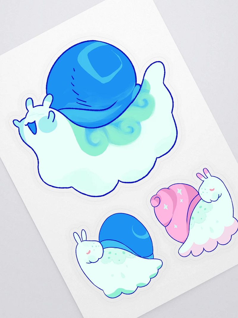 Snail Friend Stickers