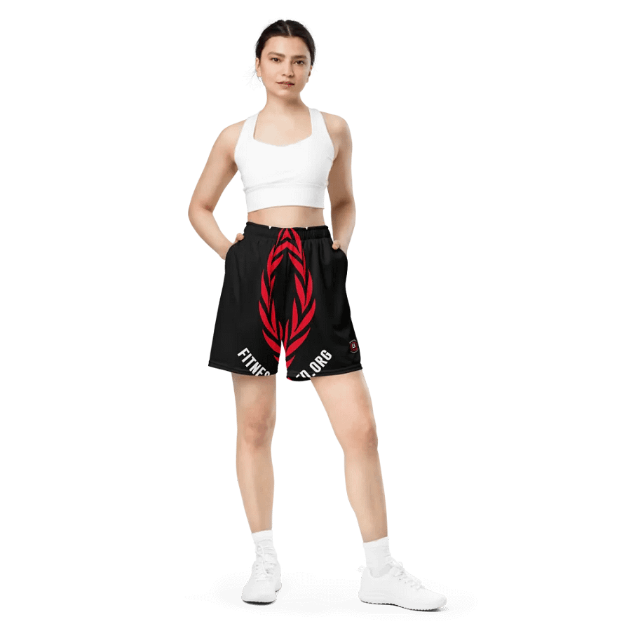 IFBNewsfeed.Org's All-Over Print Recycled Unisex Mesh Shorts product image (4)
