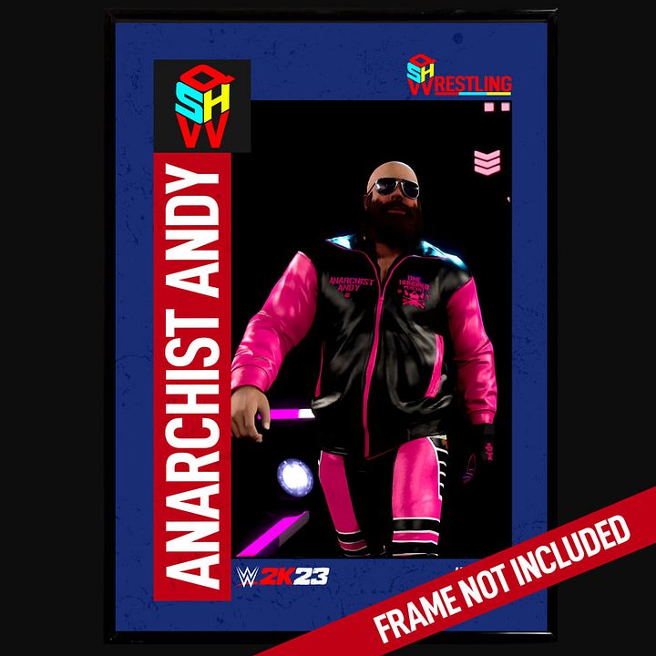 ANARCHIST ANDY QSHW COMMEMORATIVE TRADING CARD - WWE2K23 product image (2)
