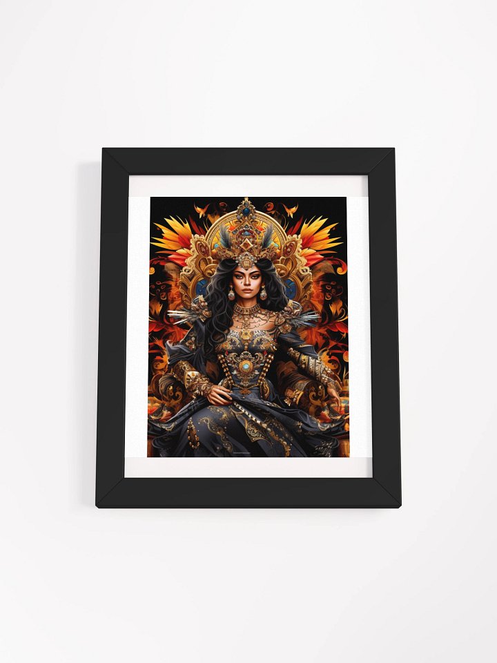 Wall Art Mexican Queen Framed High-Quality Matte Poster (in) product image (1)
