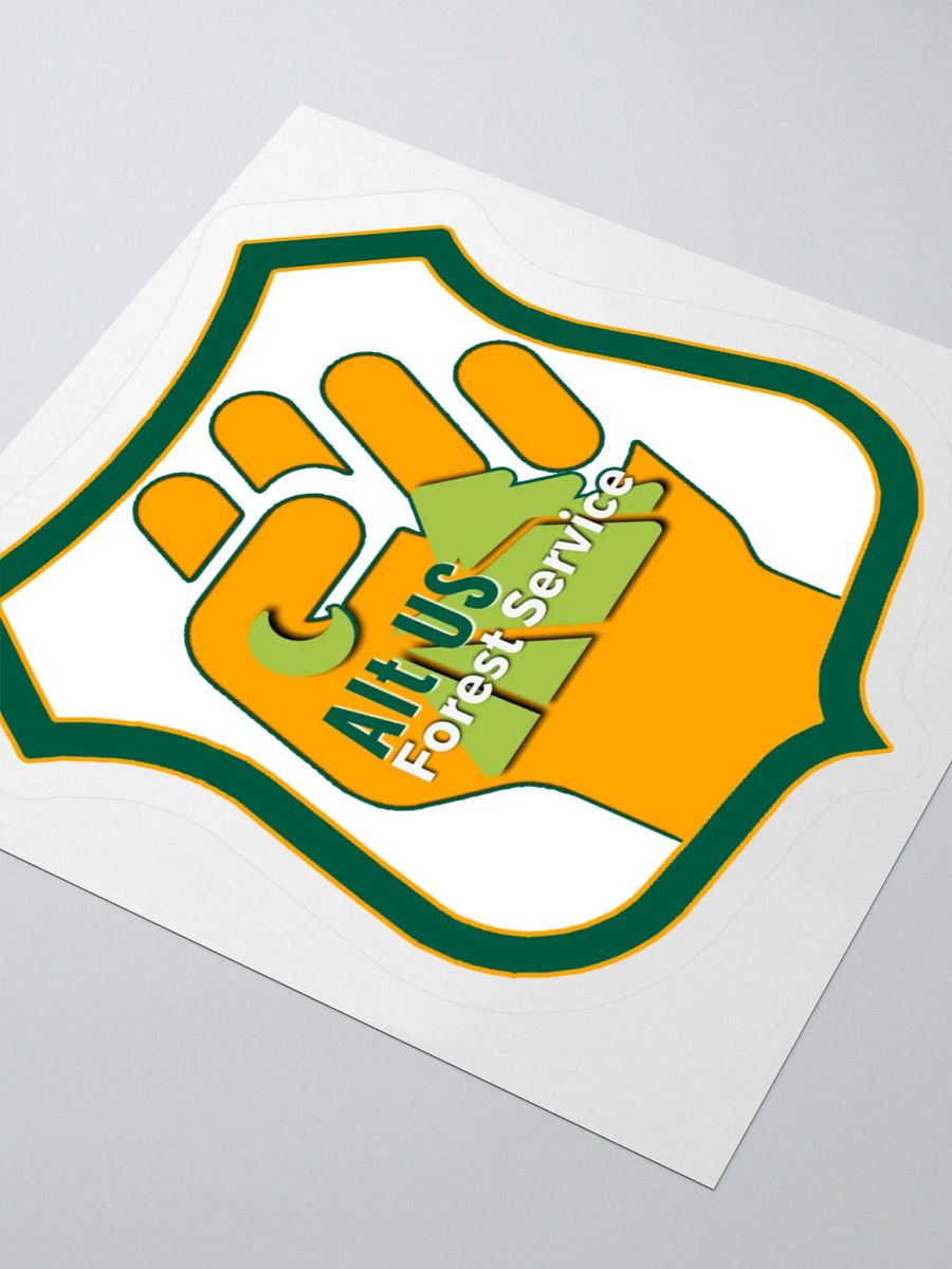 Alt US Forest Service Logo Sticker 3 SIZES Kiss Cut Vinyl Decal product image (9)