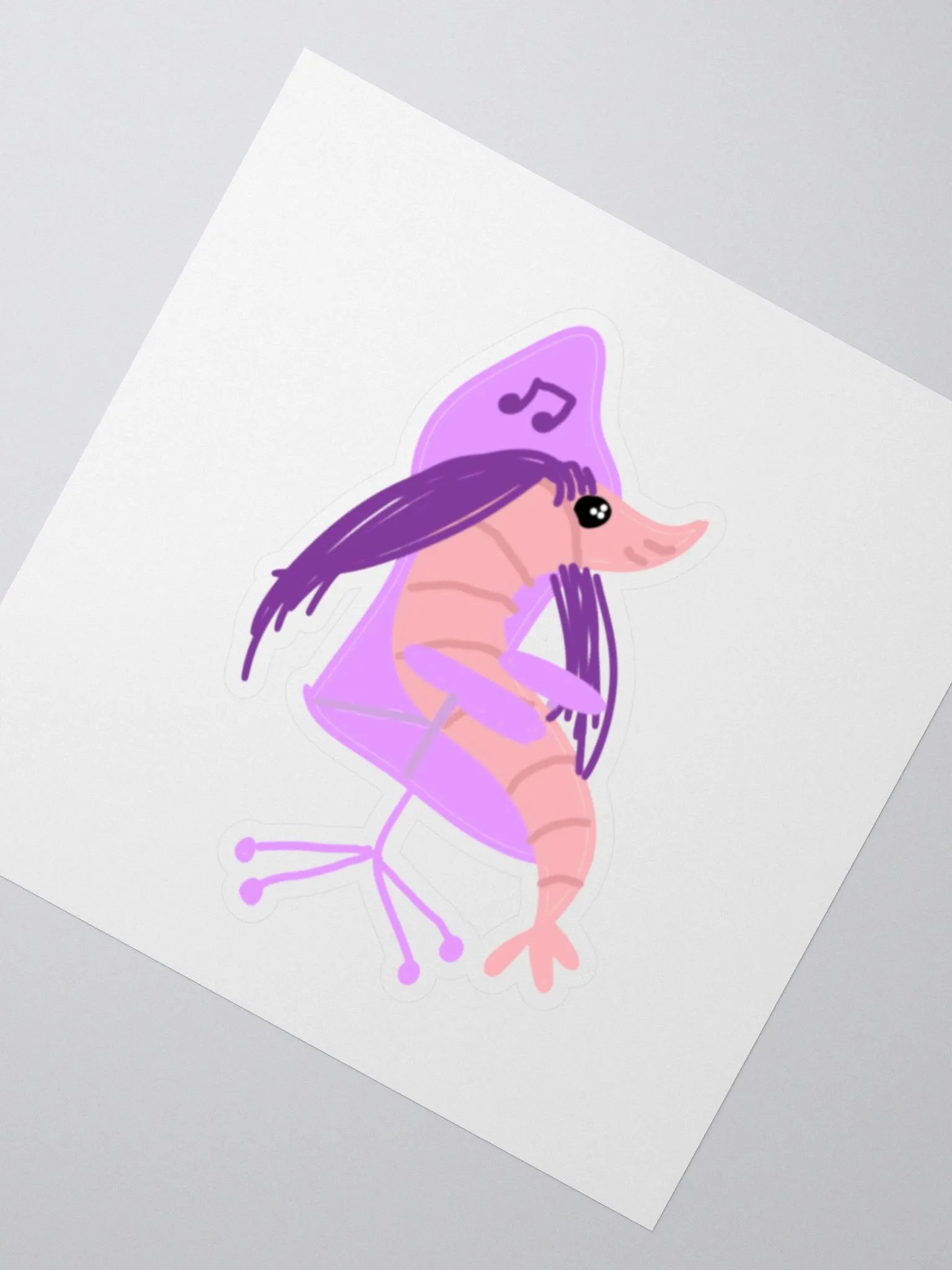 Gaymer Shrimp Sticker product image (2)