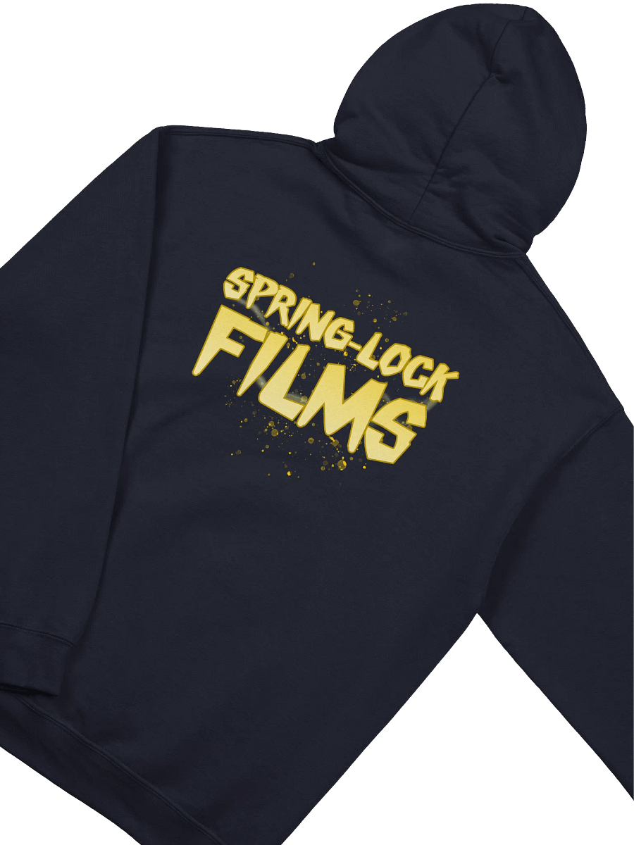 'SLF' (Spring-Lock Films) Yellow Graphic Hoodie product image (4)