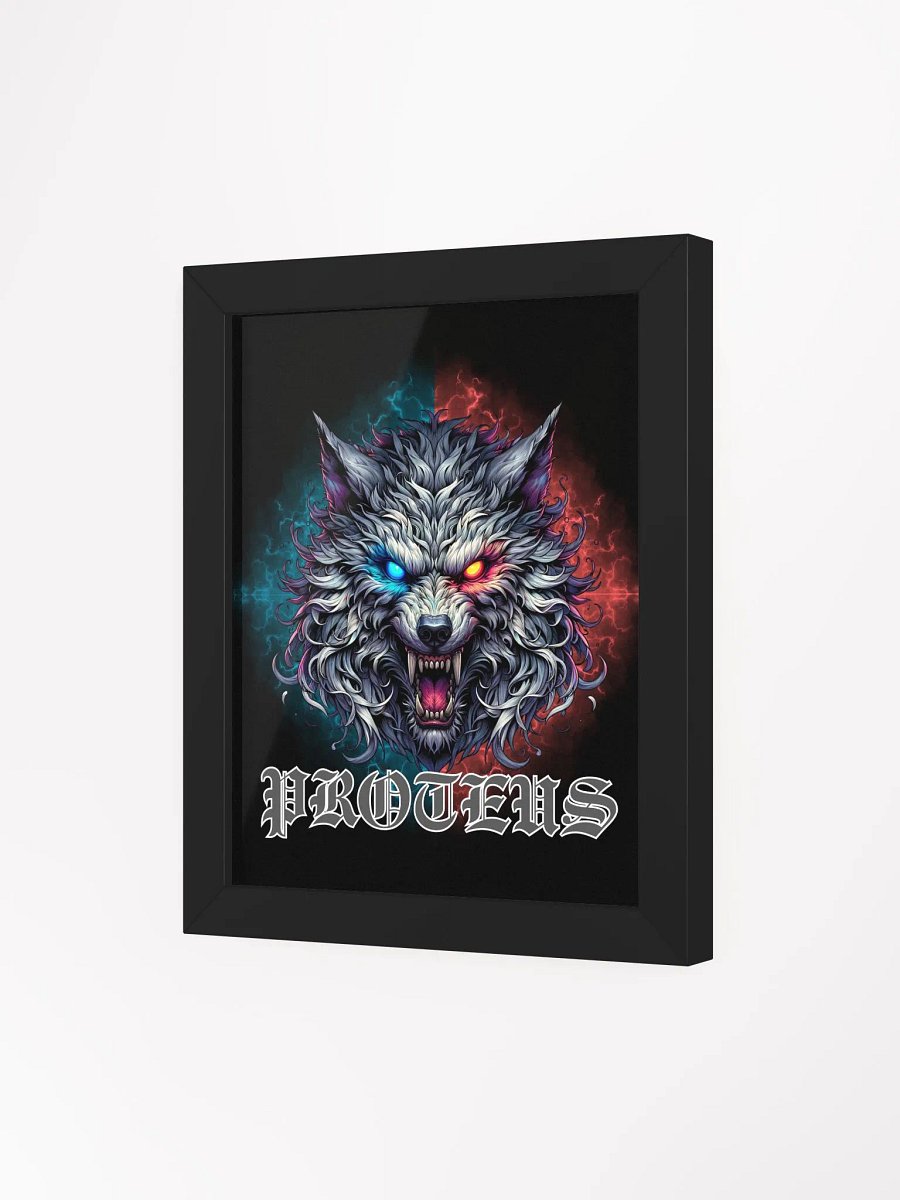 PROTEUS - Glowing Wolf Framed Poster product image (6)