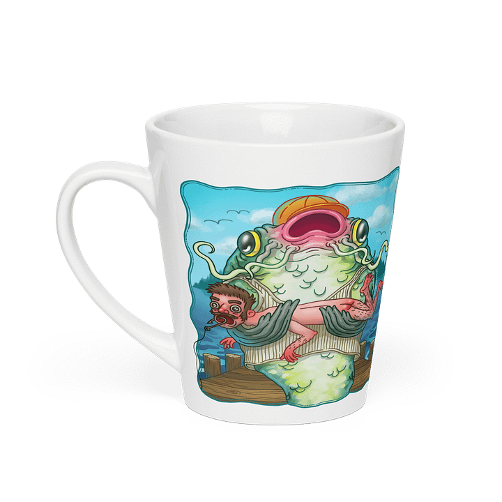 Gill, 26 (+ hookr logo) Latte Mug product image (1)