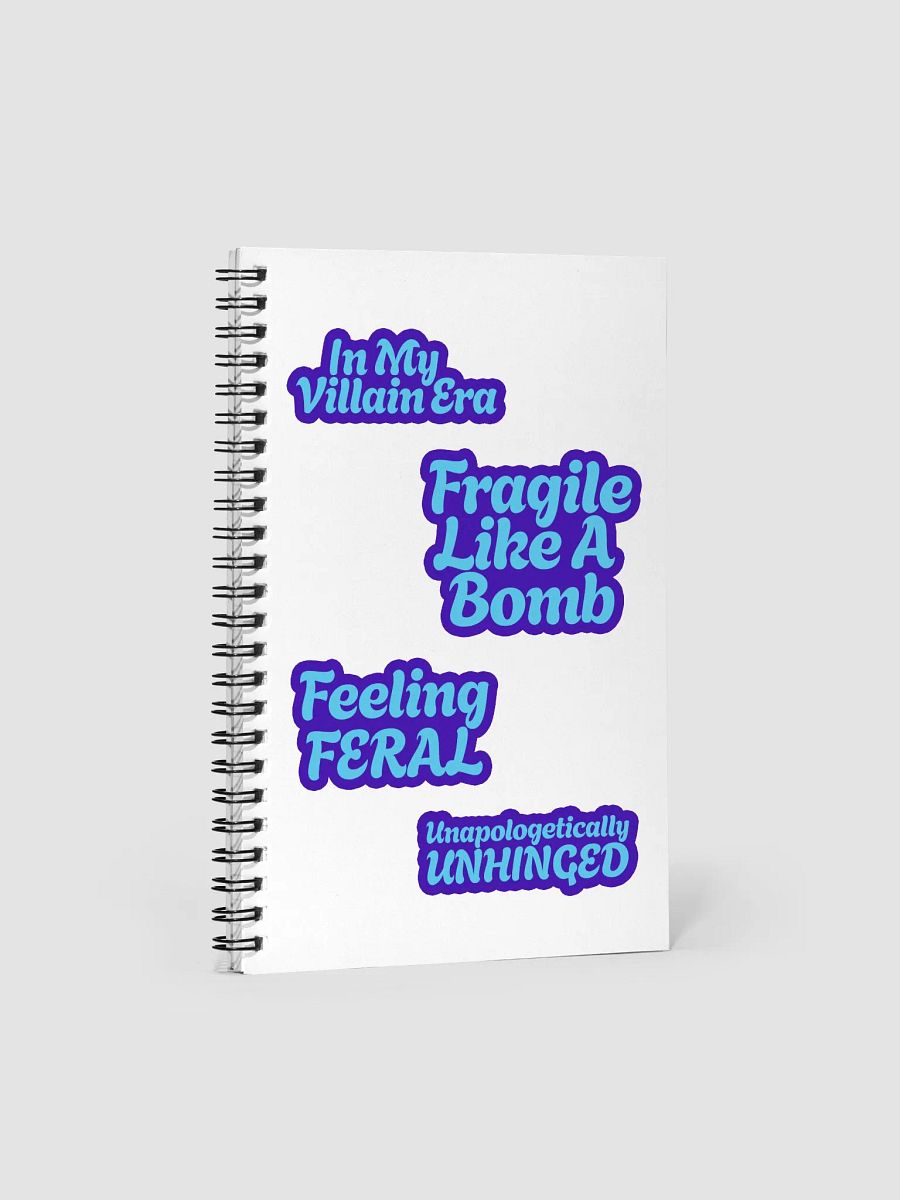 Fed Up Mama Spiral Notebook product image (3)