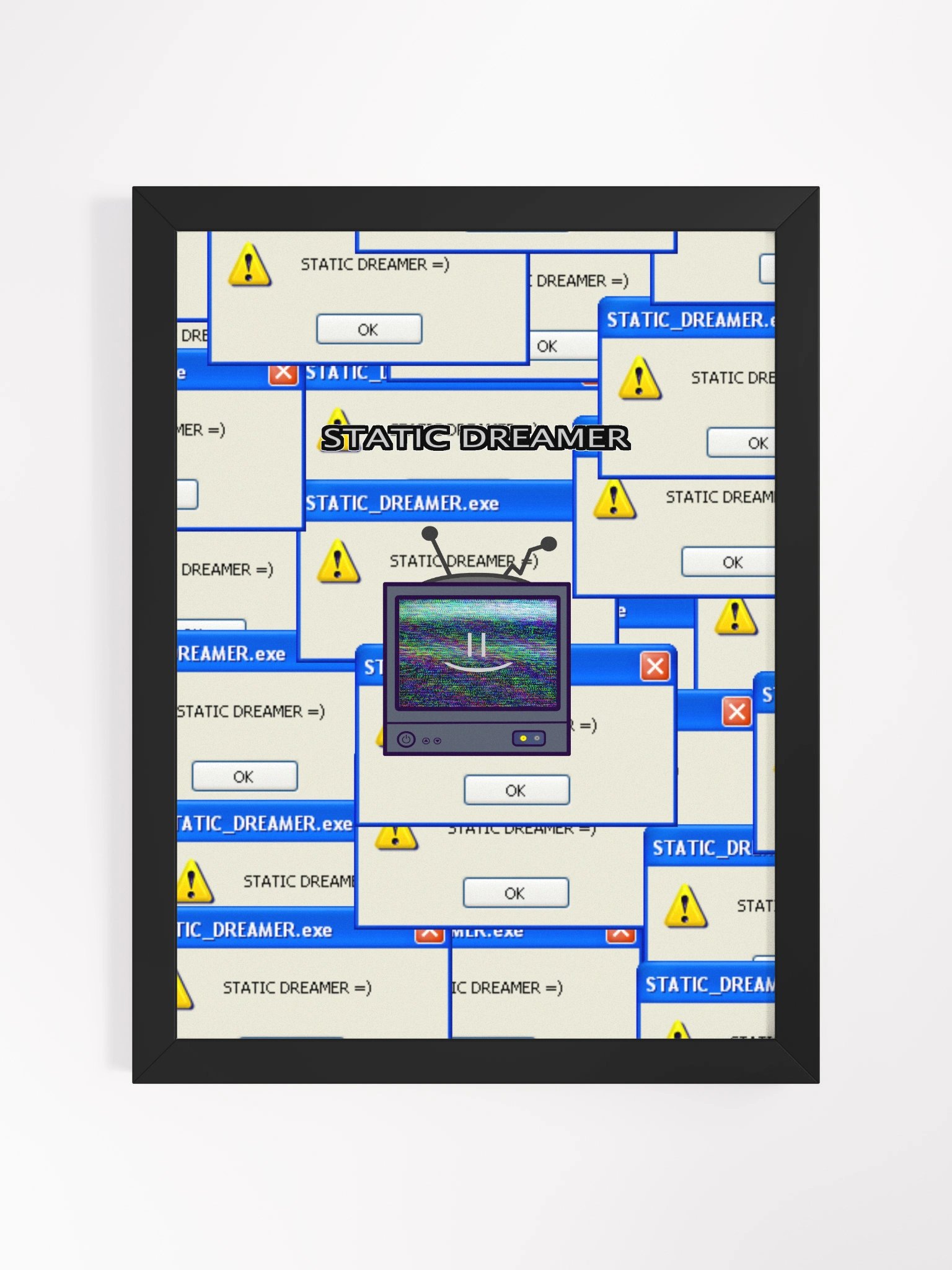 Static Dreamer Framed Poster product image (1)