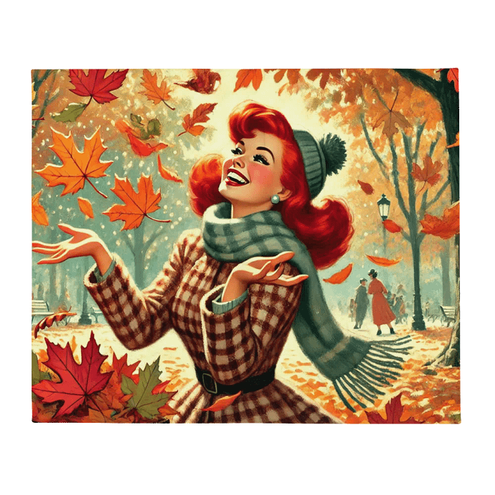 Autumn Joy Snuggly Soft Throw Blanket product image (2)