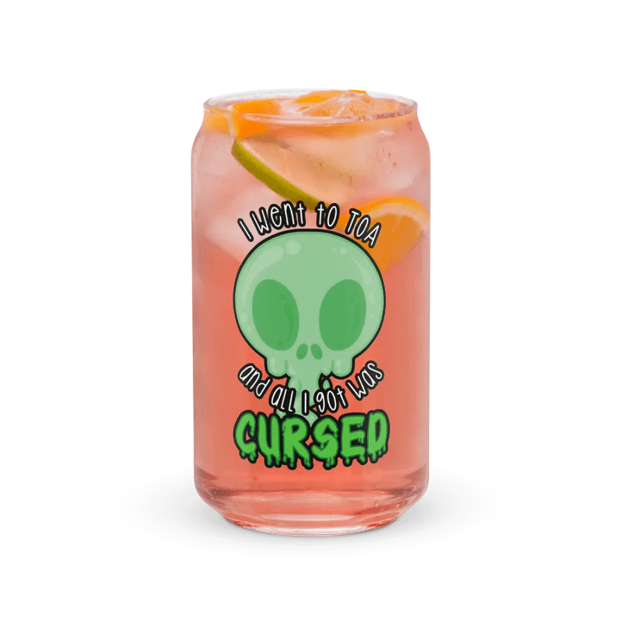All I Got Was Cursed - Monk - Can Glass product image (7)