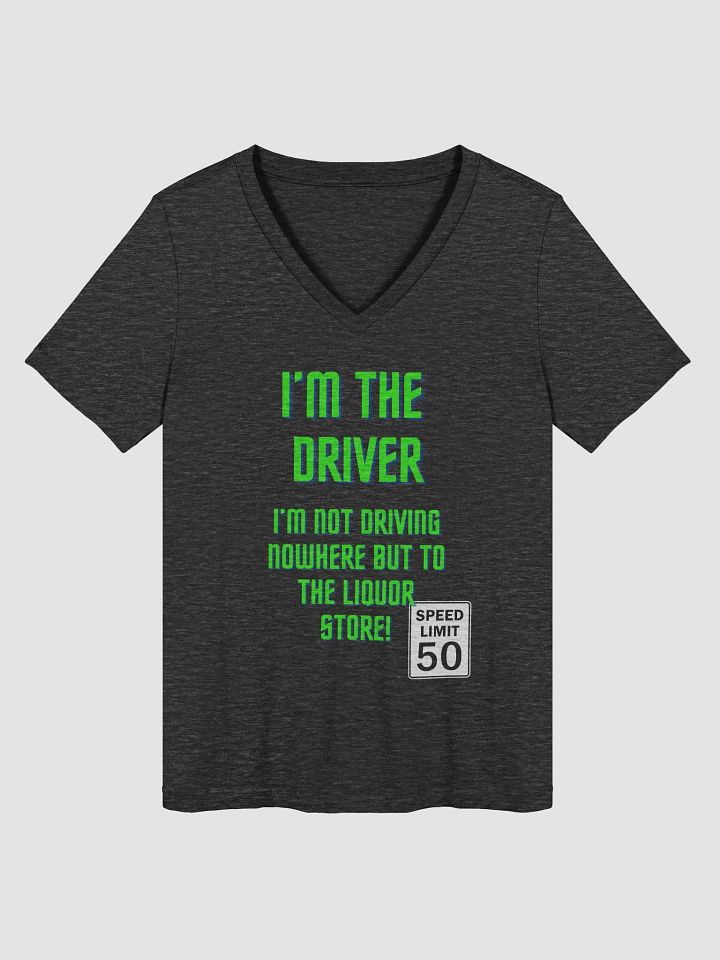 Liquor Store Driver V-Neck Tee product image (2)