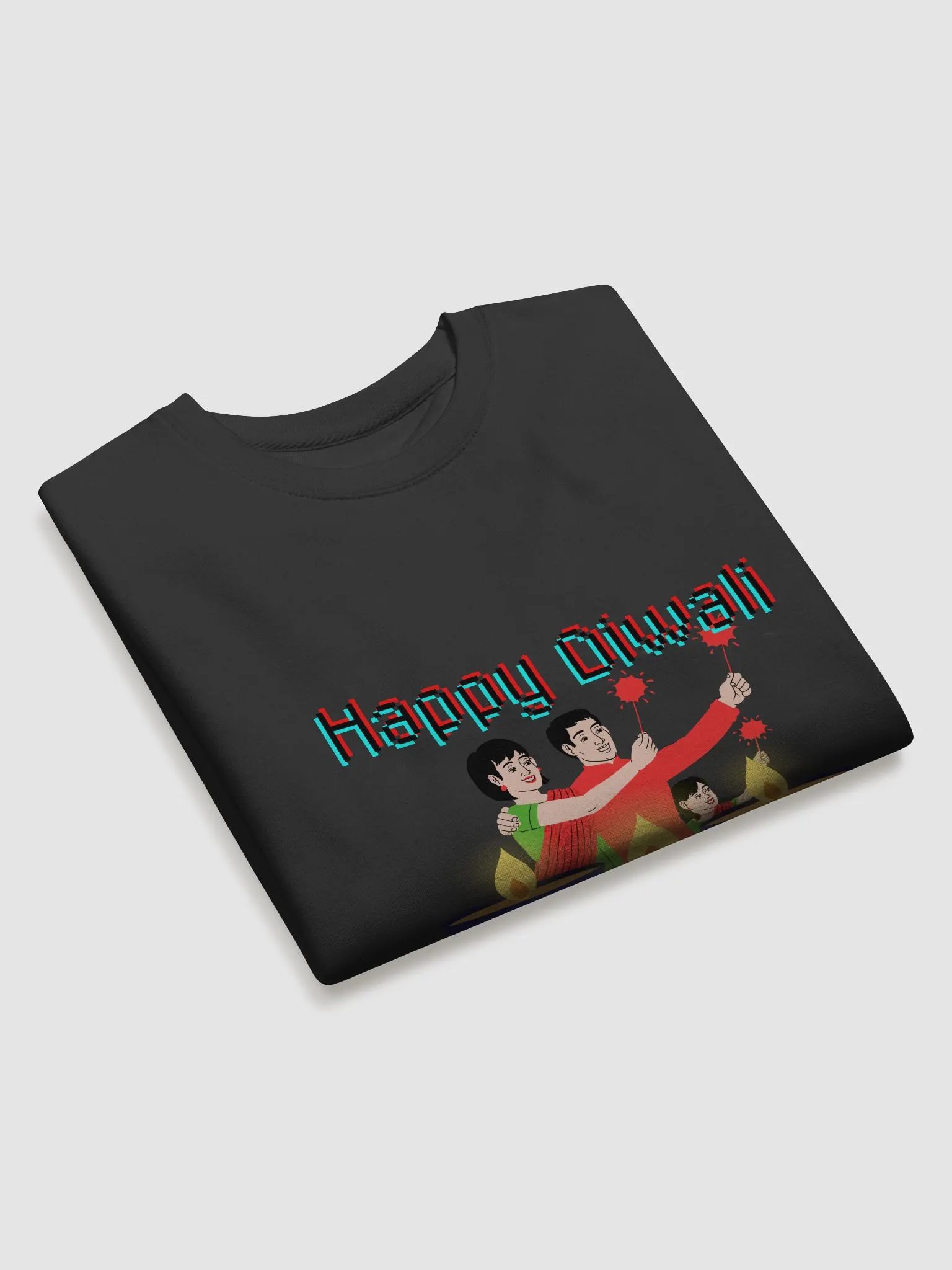 Happy Diwali T-Shirt- Enjoy the festival and Gift for your loved ones product image (19)