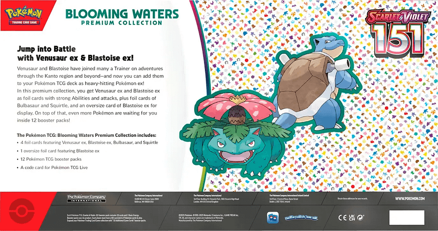 Pokémon TCG: Scarlet & Violet—151 Blooming Waters Premium Collection product image (3)