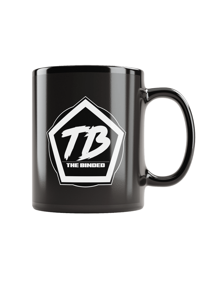 The Binded Black Glossy Mug product image (2)
