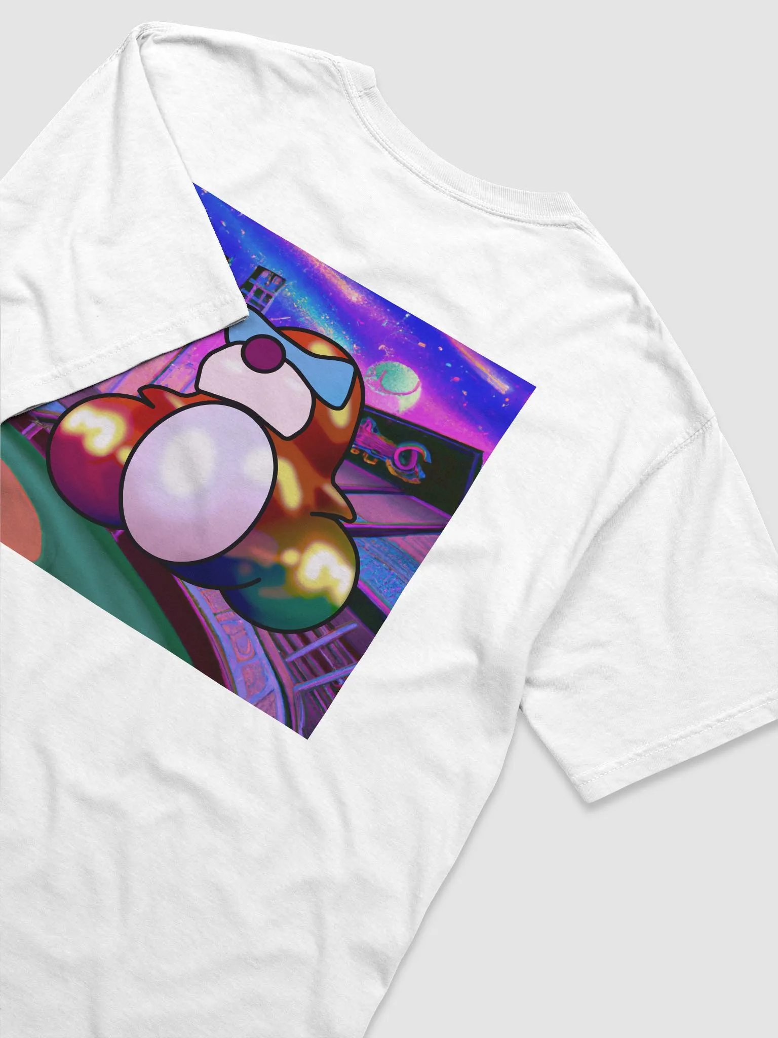 Moonball Vaporwave Tee product image (4)