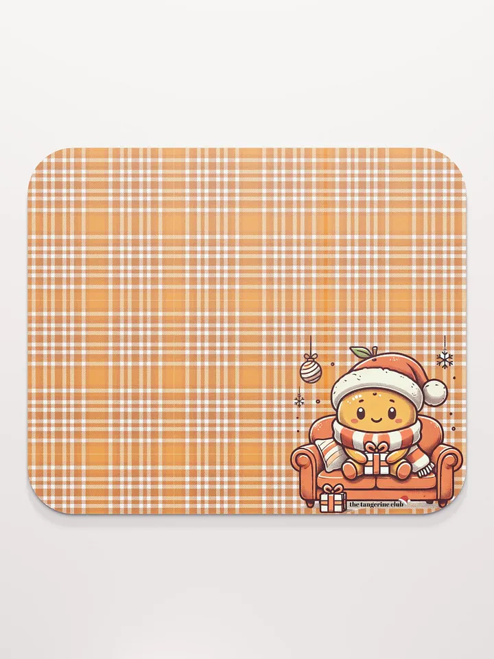 Tangerine Xmas Mouse Pad product image (2)