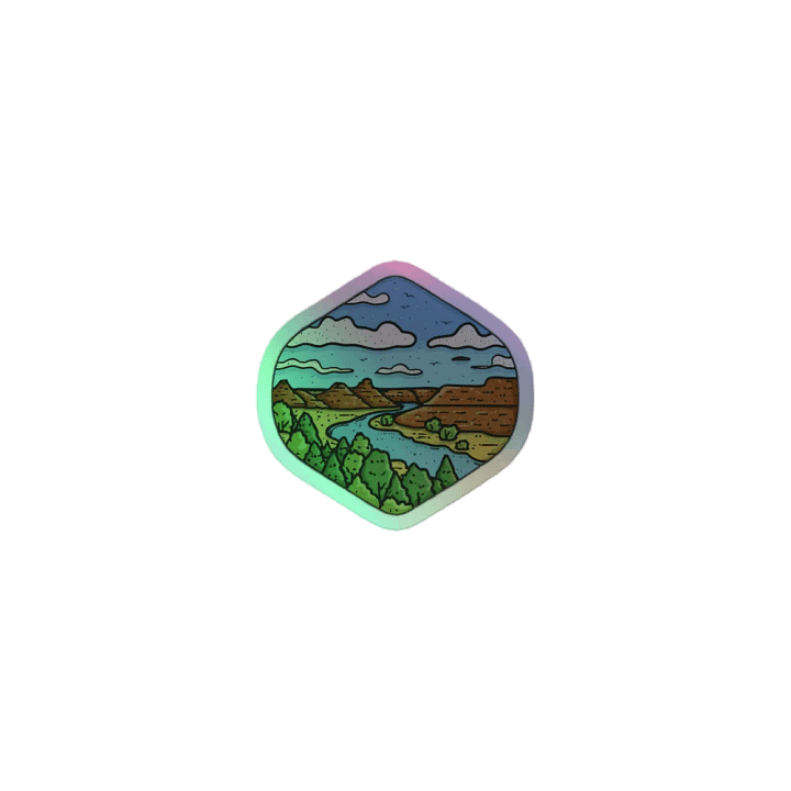 Desert Dreams Holographic Sticker Sheet product image (1)