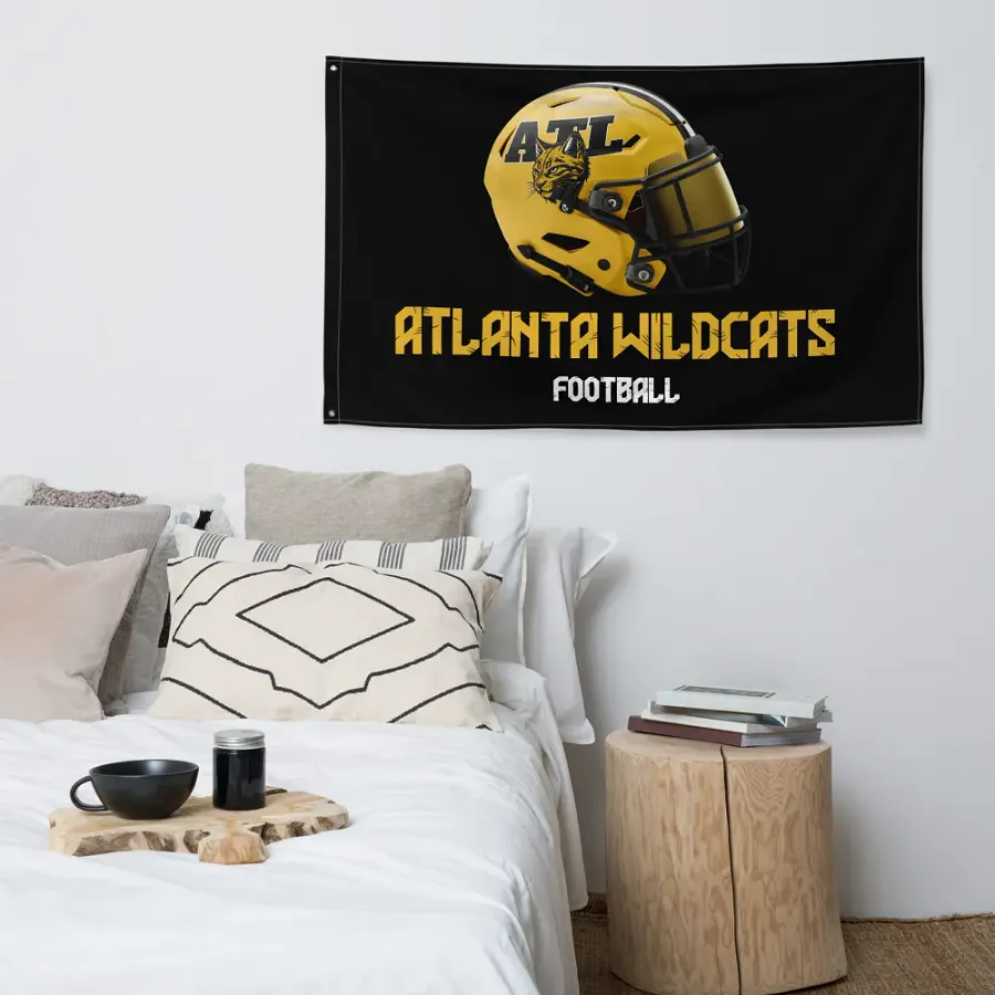 Atlanta Wildcats Team Flag product image (4)