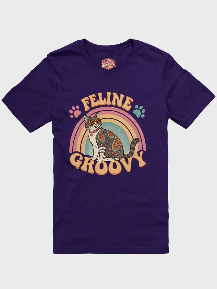 Feline Groovy Psychedelic T-Shirt product image (1)