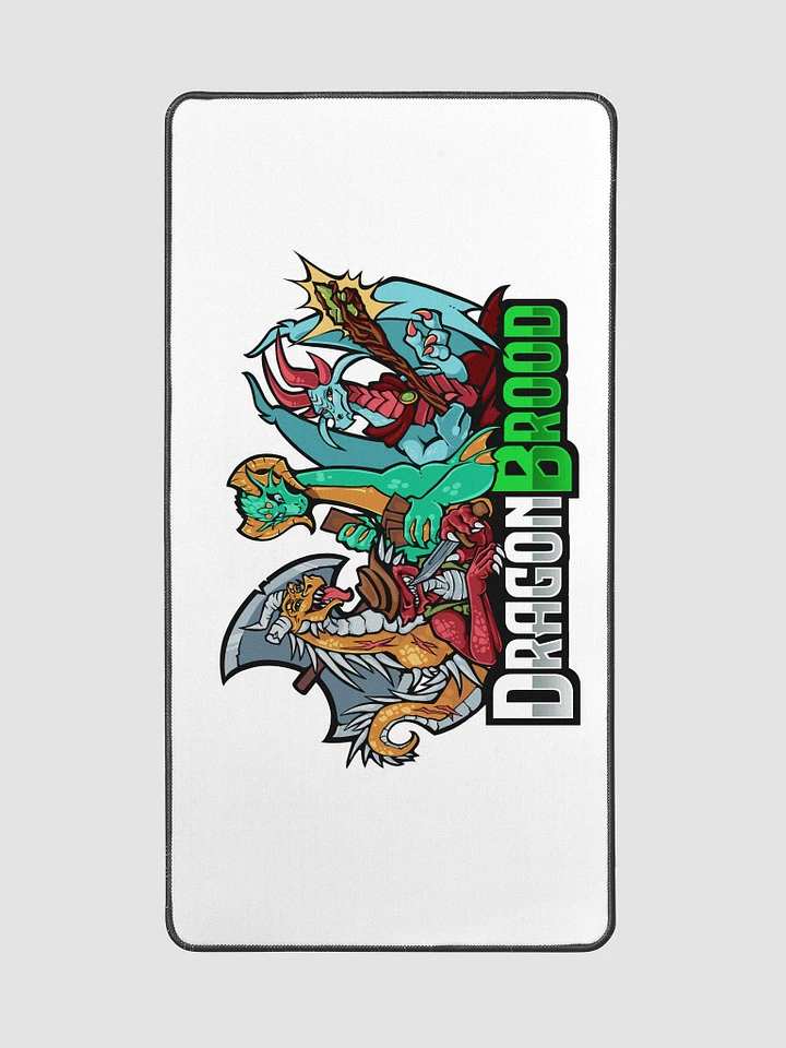 Dragon Brood Desk Mat (White) product image (2)