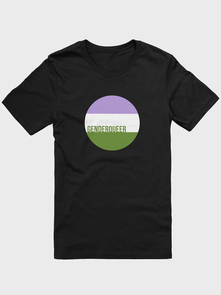 genderqueer pride flag t-shirt product image (1)