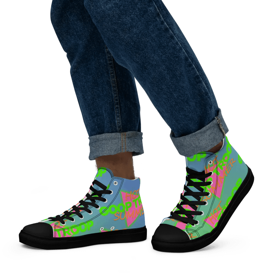 HGTS All-Over Print Canvas Shoes product image (4)
