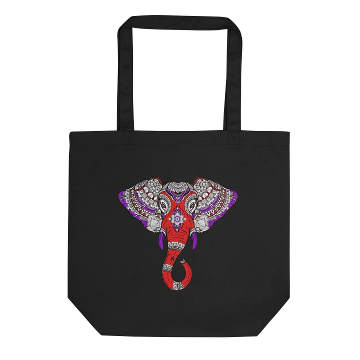 Indian Elephant Canvas Tote product image (1)