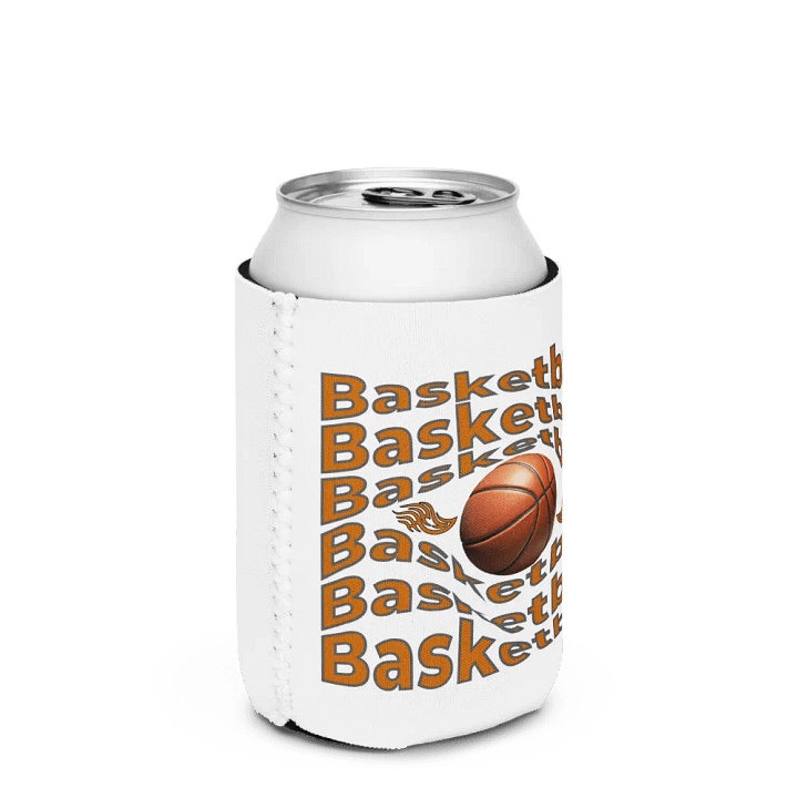 Swirl Basketball Can Cooler product image (2)