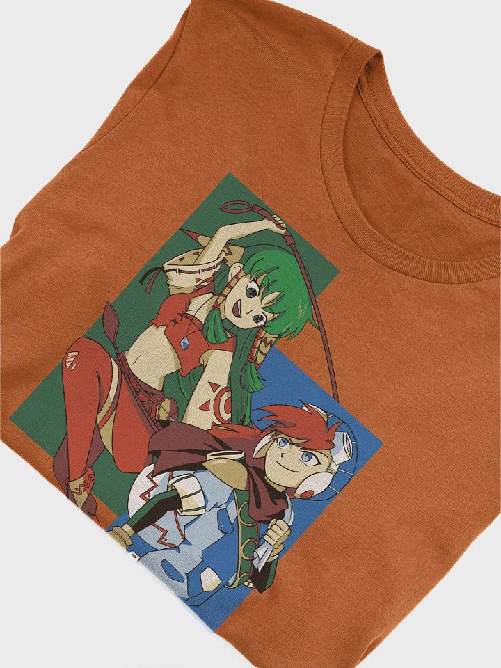Justin & Feena Supersoft T-Shirt (Orange / Black / Red / White) product image (1)