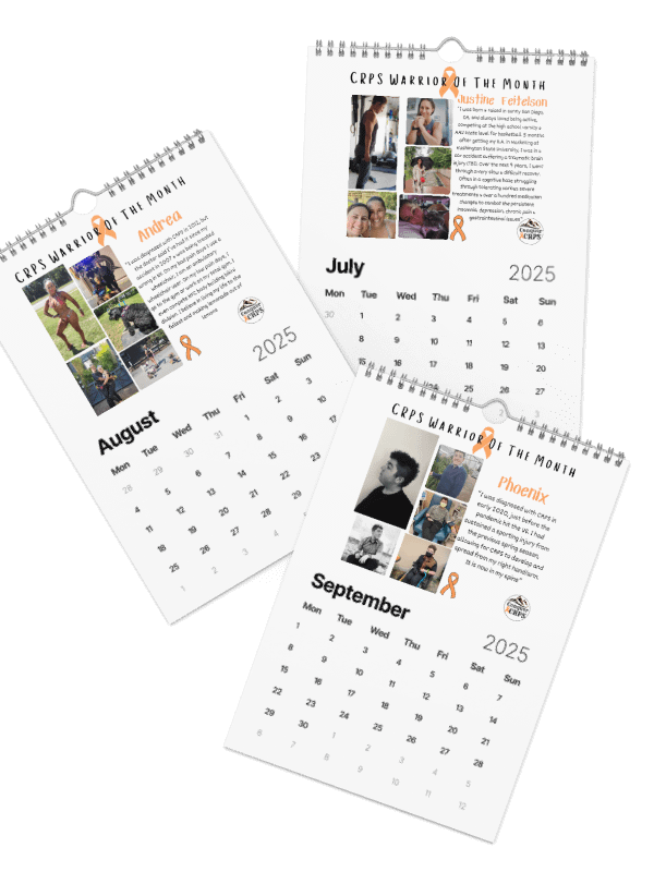 CRPS Warrior of the Month Calendar 2025 product image (2)