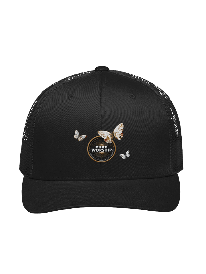 "Pure Worship" 2025 Regional Convention Butterfly Trucker Hat product image (1)