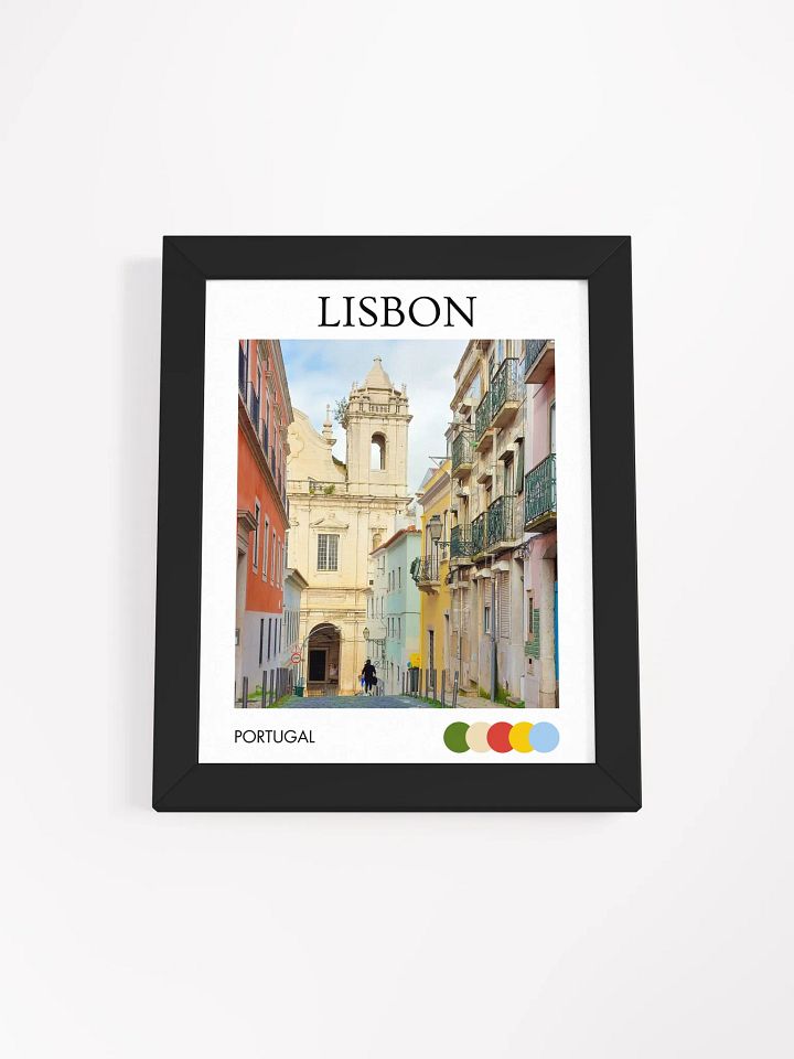 Streets of Lisbon II - Framed product image (1)