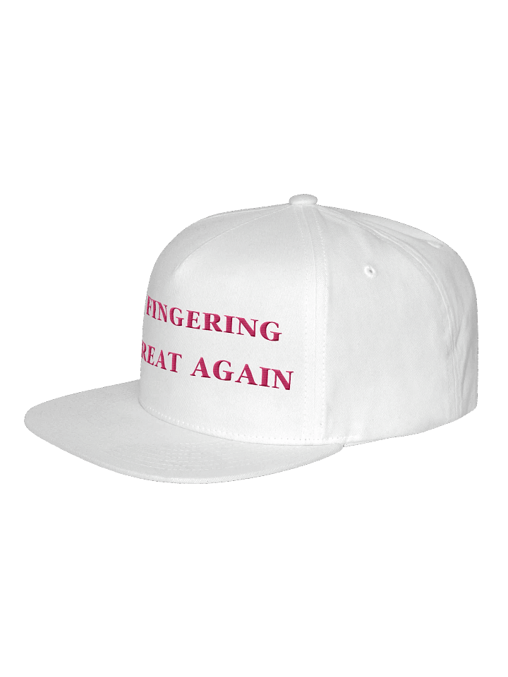 Make fingering cam great again snapback hat product image (14)