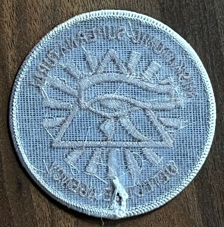M.S.D.A. OFFICIAL Embroidered Patch, Iron-On product image (2)