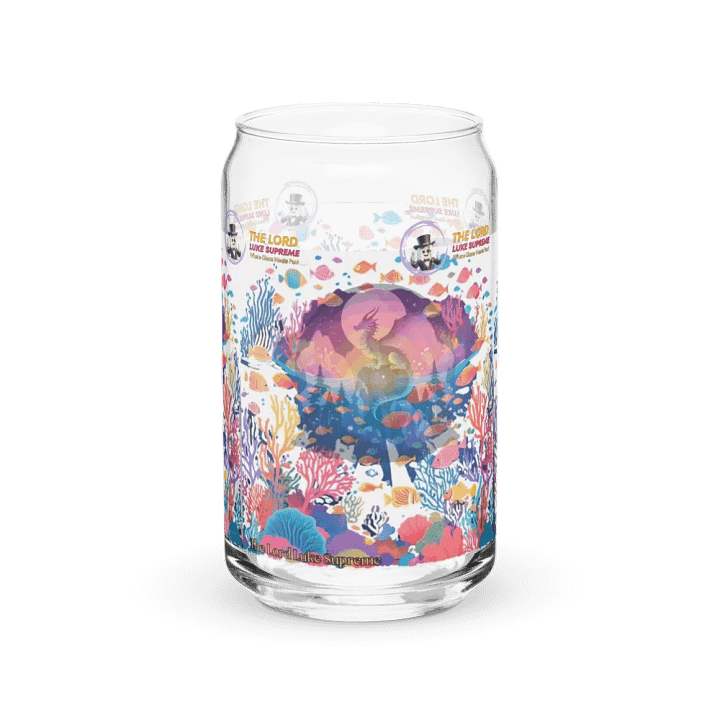 Underwater Wonderland white Can Glass product image (1)