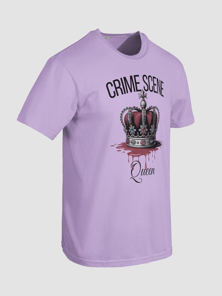 Crime Scene Queen T-Shirt - Funny True Crime Shirt for Women product image (8)