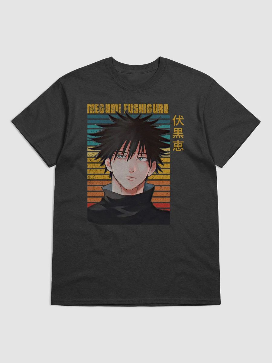 Jujutsu Kaisen Megumi Fushiguro Intense Stare T-Shirt – Gildan Heavyweight product image (1)