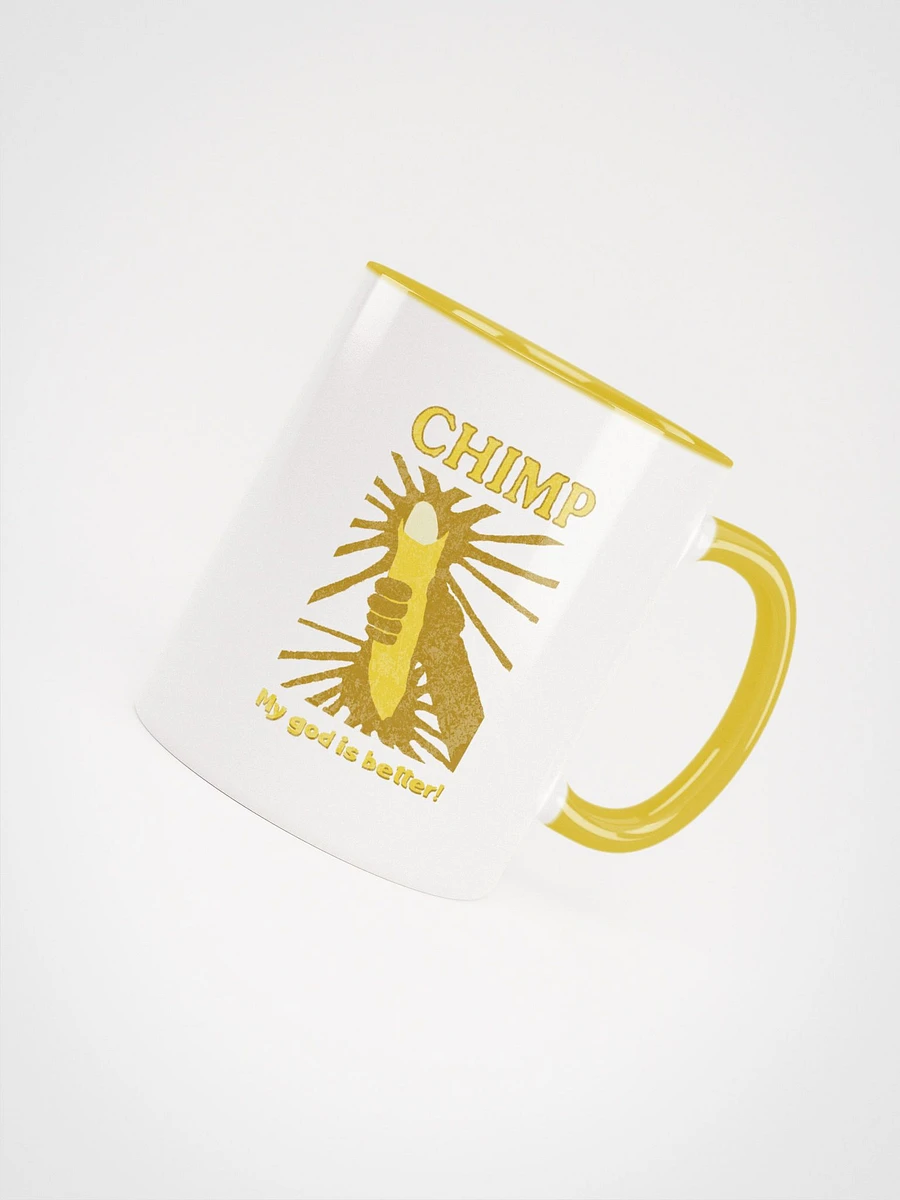 Chimp: My God Is Better Coffee Mug product image (4)