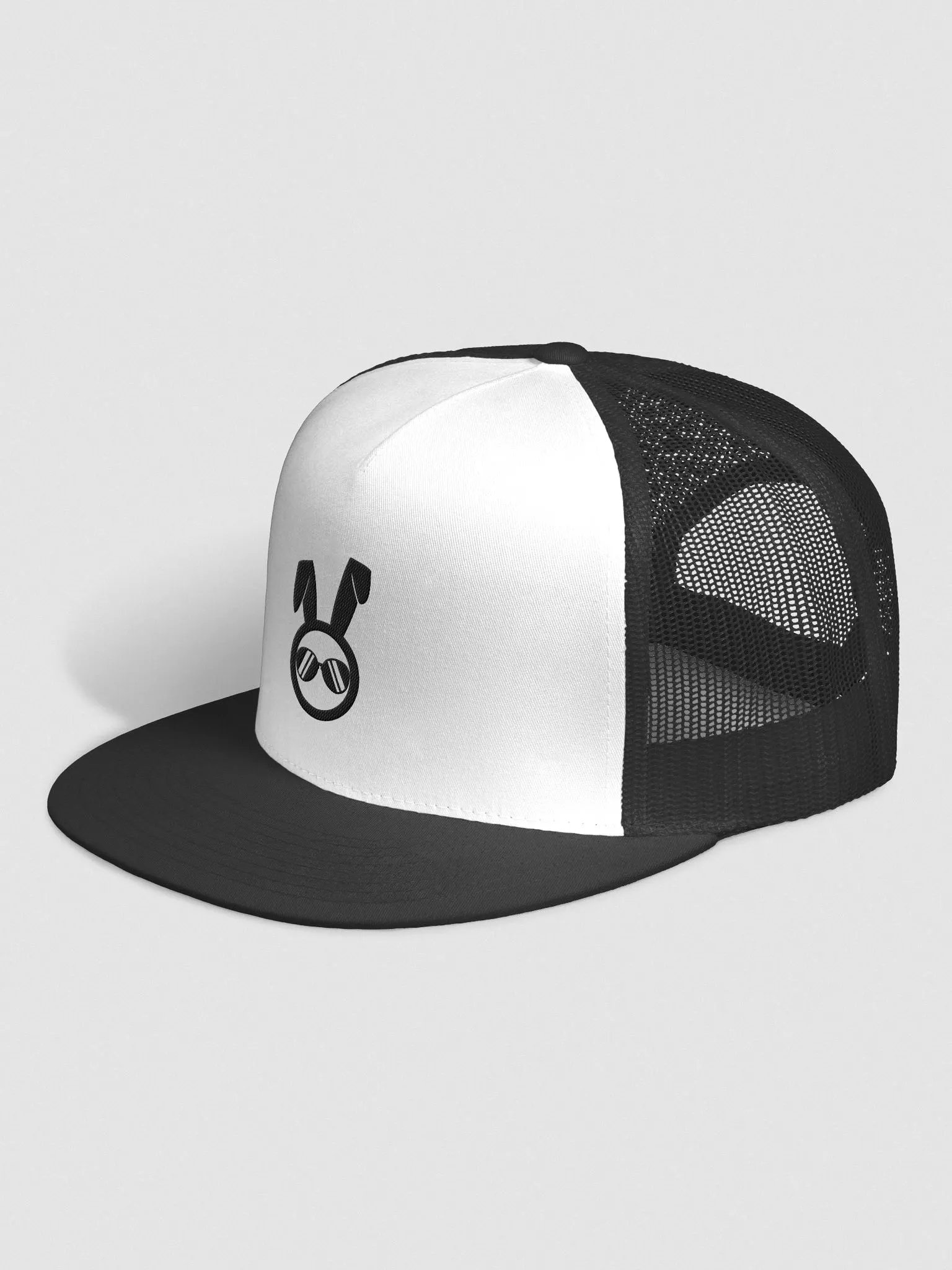 U Flex Black Logo Yupoong Trucker Hat product image (8)