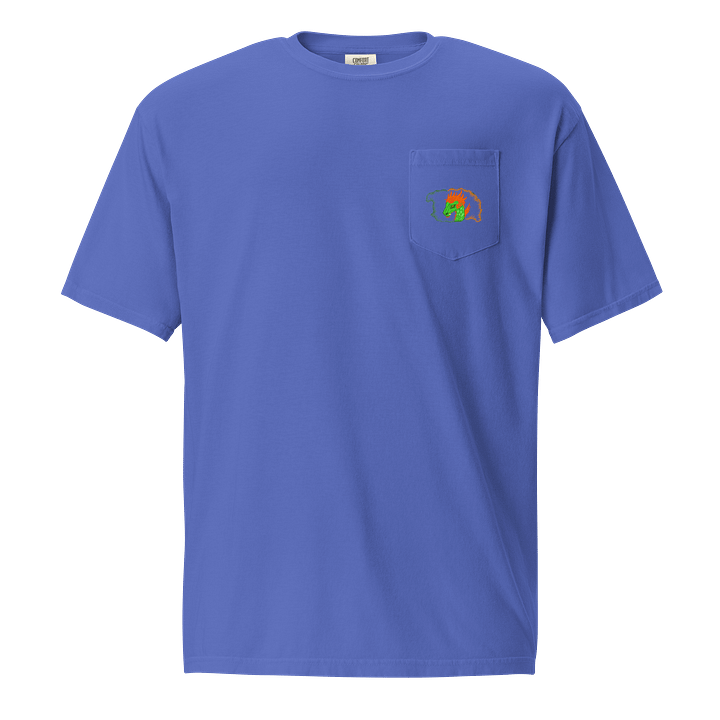 Dragon's Fire Unisex Pocket Tee product image (1)